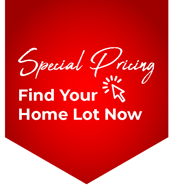 Special pricing on waterfront lots at Bridge Pointe